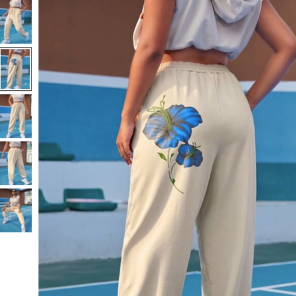 SHEIN Pants - Crop top and jogger pant set, Size 3X/18